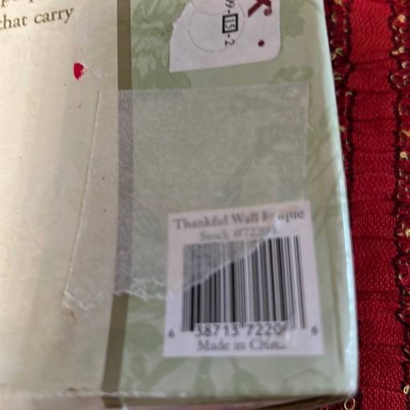 Journey of Grace Thankful Wall Plaque by Demdaco 2006 NWT - Picture 4 of 4